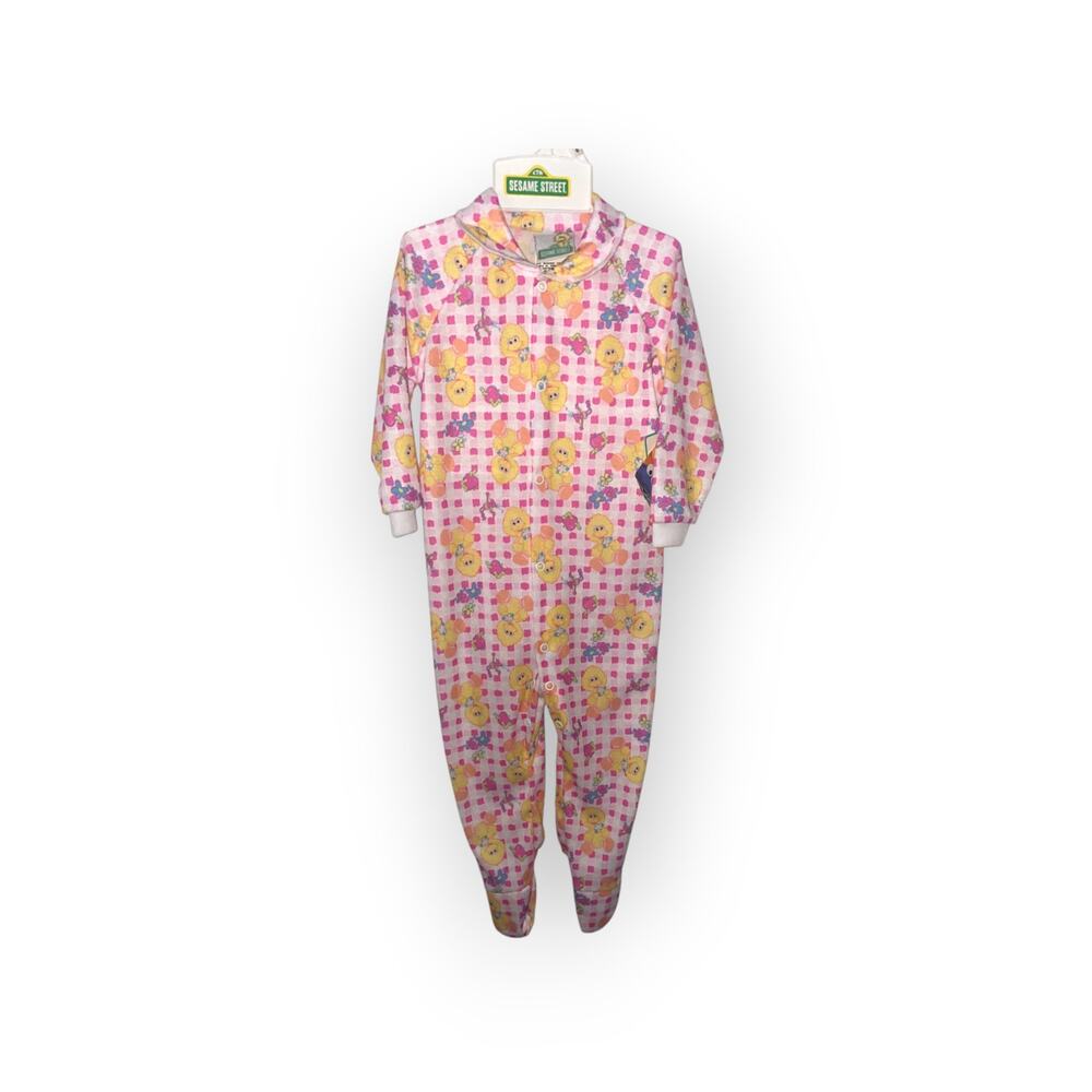 Sesame Street Girls Sleeper | 12 months | Big Bird | New With Tags